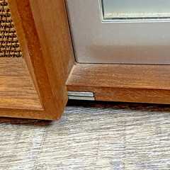 Fab Panasonic MCM Am Fm Radio RE-7487 w/Door Danish Style Teak – As Is