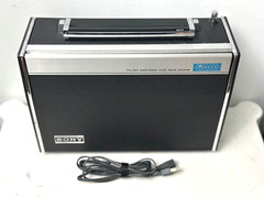 SONY 10Band Receiver AM/FM/AIR/PSB/LW/SW 1-5/BFO Model CRF-5100 , Tested/Works..