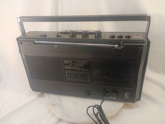 Vintage Retro Montgomery Ward Airline 3999A AM/FM Radio Cassette Player Boombox