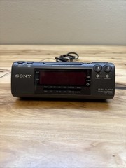 Vintage Sony Dream Machine ICF-C470 Dual Alarm Clock Radio AM/FM Tested Works
