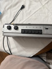 Vintage Emerson Am Fm Radio And Cassette Player Cassette Spins