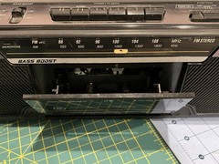 Vintage GE portable radio boombox w/ tape player model 3-5624A – Tested & works!