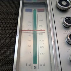 Panasonic RE-7259 FM-AM 2-Band Desktop Tabletop Wood Radio Vintage 1975