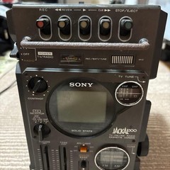 Sony FX-300 Jackal 300 FM AM Radio TV Cassette Recorder Boombox Vintage JUNK