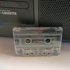 AM/FM Radio Cassette Recorder Portable Boombox Tested Working GE 3-5264A W Tape