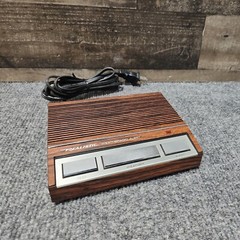 Vintage Realistic Weather Alert Radio Model #12-140 Wood grain Veer 3 button