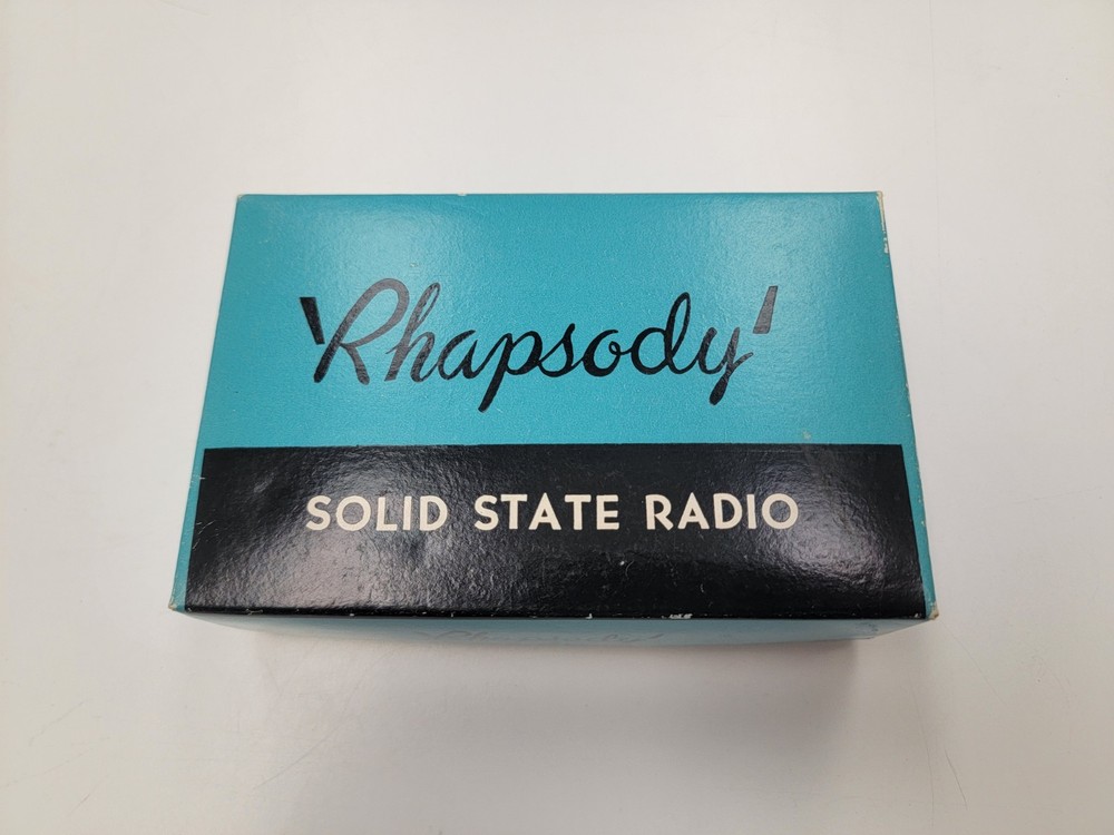 Vintage Rhapsody Solid State Radio Model RY650