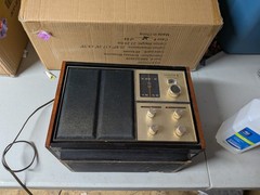 Vintage Zenith Hi Performance Tuned Af AM/FM Transistorized Radio E430W READ
