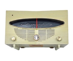 Rare Vintage WORKING Zenith S-40273 Long Distance AM Radio MCM | Futuristic Look