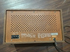 Sony TFM-9450W 11 Transistors 2 Band AM/FM Radio Vintage MCM Excellent Condition