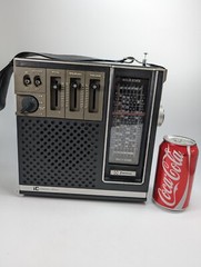 Vintage Emerson Solid State Multiband Radio Receiver With AM, FM, Air HP WB & LP