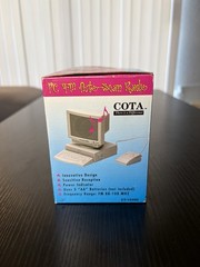 *New Vintage* Cota CT- 15400 Computer FM Auto Scan Radio With Original Box