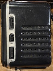 Vintage Emerson AM/FM Pocket Radio FP-23 Solid State Tested And Working Earpiece