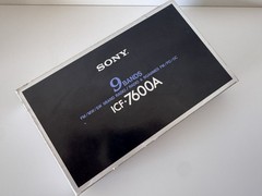 SONY ICF-7600A Multi-Band Radio Receiver