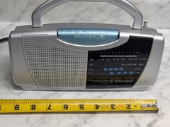 Emerson RP6247 Instant Weather/TV Sound/ FM/AM Portable Radio Tested