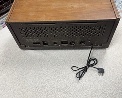 Vintage Table Top Stereo Philips B5X43A Made in Holland Lights Up 22&Prime; x 10&Prime;