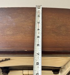 Vintage Telefunken Jubilee Export 1950s Tube Radio AM/FM Works West Germany