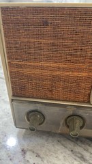 General Electric Vintage Dual Speakers Radio