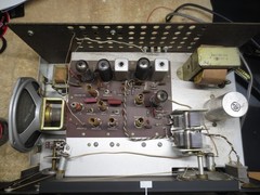 Nice Vintage HEATHKIT GR-64 Vacuum Tube 4 Band Shortwave Radio Tested (YouTube!)