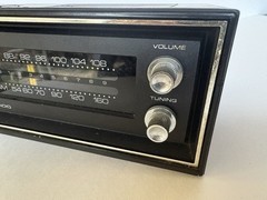 Magnavox 1R1773 Flip Clock Radio – MCM Wood Grain – WORKING Rare