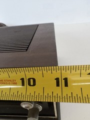 Magnavox 1R1773 Flip Clock Radio – MCM Wood Grain – WORKING Rare