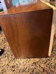 Zenith C845 AM/FM Vintage Radio- Works Fine-Nice Wood Cabinet.