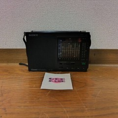 Sony Icf-7601 Fm/Am/Sw 12Bands Showa Retro Confirmed Operation Free Shipping