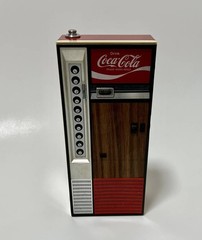 Coca-Cola Vendor Bottle Vending Machineam/Fm Radio Made In Japan Operation Confi