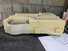 1995 GE Spacemaker 7-4290 Under Cabinet AM/FM Radio CD Player Light Clock VTG