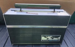 ZENITH Trans Oceanic D7000Y 11 Band Radio AM FM SW Cord, Cover, Booklet