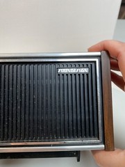 Sound Design Model #3220- Clock Radio AM/FM Wood grain Alarm Vintage Retro