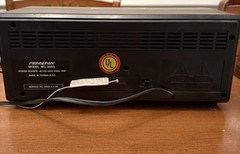 Vintage Sound design Am/fm Tape Player Alarm Clock Tested