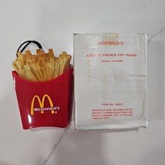 Vintage 1977 McDonalds French Fries AM FM Radio Promotional Item Tested Read