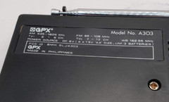 Vintage Prix GPX A303 Portable Multi Band Receiver Radio AM/FM WB