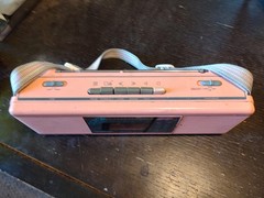 Vintage 80s Color Tunes Sound Design Radio Cassette Pink 4617 Boom Box
