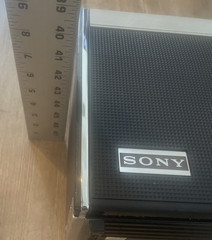 SONY 10Band Receiver AM/FM/AIR/PSB/LW/SW 1-5/BFO Model CRF-5100 9” x 13” x 7”