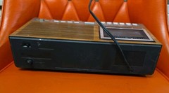 Vintage GE General Electric 7-4975B AM/FM/Cassette Tape Clock Radio Recorder MCM