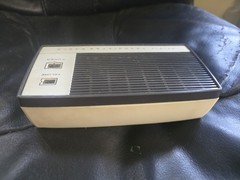 📻 Vintage Hitachi TH-848 8 Transistor AM Radio With Case – Working PLEASE READ