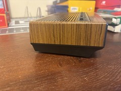 GE General Electric 7-4625C AM/FM Alarm Clock Radio Woodgrain Tested Working