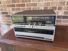 🍊Vintage 1980s JC Penney Stereo Cassette Front Loading Turntable | Model 1754