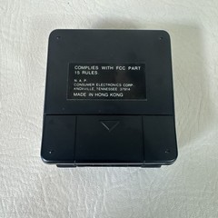 Magnavox Mini Travel Clock Radio D1858/47 4.5V Hong Kong