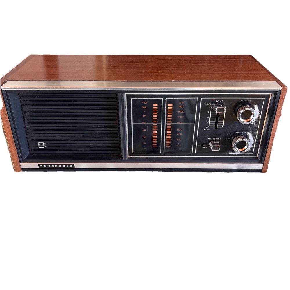 panasonic radio vintage And It Works Great!
