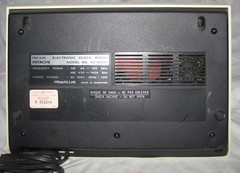 Vintage 1970s HITACHI KC-680H Clock Radio Digital Green