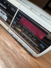 Soundesign 7580IVY AM/FM Alarm Clock radio Telephone Cassette Player READ DESC