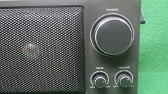 Vintage Toshiba Portable Radio RP-1640T AM-FM-TV 4 Band