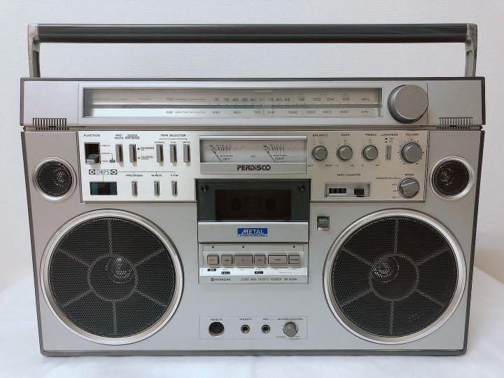 HITACHI TRK-8600RM Cassette Recorder vintage Maintained From Japan Used
