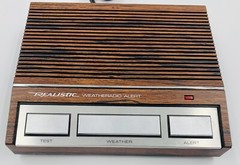 Weatheradio Weather Alert Radio Realistic RadioModel 12-140 Vintage, Tested