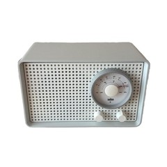 Braun SK2 2 Tube Radio Restored 1959 Mid Century Modern Rare Germany