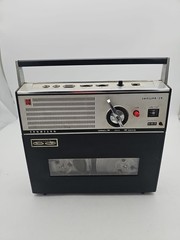 Vintage Panasonic RQ-233S AM Radio Cassette Recorder Motor Runs Reel Spins Rare