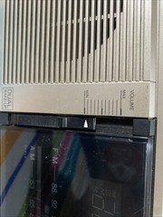 Vintage Panasonic RC-6310 Digital FM/AM Dual Wake Up Alarm Clock Radio Works